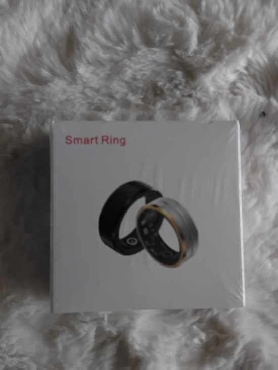 Other - Smart Ring Wireless Fitness & Notification Ring - Black and Silver